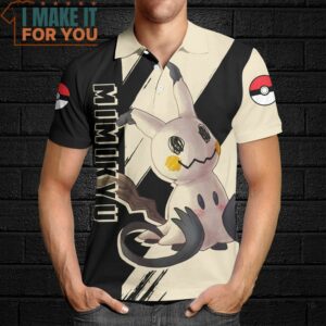 Pokemon Mimikyu Polo Shirt Best Pokemon Gifts for Your Loved Ones 4