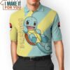 Pokemon Squirtle Polo Shirt, Best Pokemon Gifts for Your Loved Ones