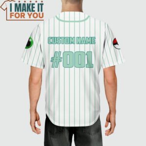 Pokemon Bulbasaur Custom Name Baseball Jersey Gifts for Pokemon Lovers 4