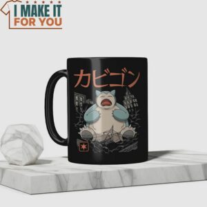 Pokemon Snorlax Kaiju Mug Best Gift Ideas for the Ultimate Pokemon Lover 3