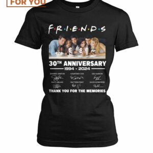 Friends Thank You For The Memories 30th Anniversary 1994 2024 T Shirt 5