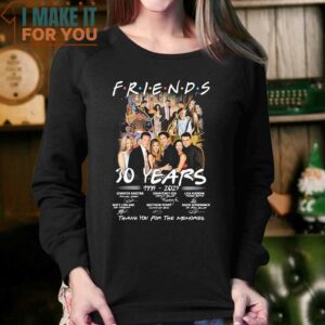 Friends Thank You For The Memories Signatures 30 Years 1994 2024 Shirt 4
