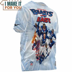 Buffalo Bills Beasts EAST 3D T Shirt 3