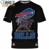 Buffalo Bills Mandalorian Baby Yoda Black T-Shirt, Buffalo Bills Gift Ideas for Holidays