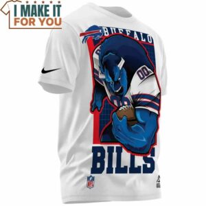 Buffalo Bills True Bill White T Shirt 2
