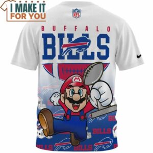 Buffalo Bills x Mario AOP T Shirt 2