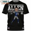 Josh Allen 17 x Buffalo Bills Signature T-Shirt, Best Buffalo Bills Gifts for Any Occasion