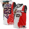 Lebron James 23 Laker Cavaliers Miami 3D Jersey, LeBron James Gifts for Men