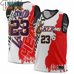 Lebron James 23 Laker Cavaliers Miami 3D Jersey, LeBron James Gifts for Men Lebron James 23 Laker Cavaliers Miami 3D Jersey, LeBron James Gifts for Men