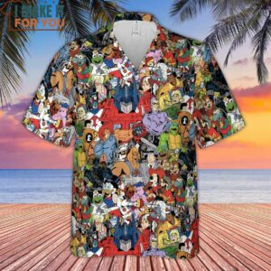 80s Cartoon Team Hawaiian Shirt 2