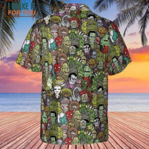 All The Monsters Are Here Hawaiian Shirt 3