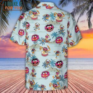 Animal The Muppet Show Drum Tropical Hawaiian Shirt Unique and Eye Catching Hawaiian Shirts 3