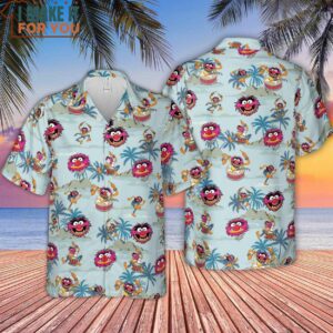 Animal The Muppet Show Drum Tropical Hawaiian Shirt Unique and Eye Catching Hawaiian Shirts 4