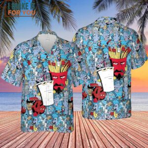 Aqua Teen Hunger Force Hawaiian Shirt Unique and Eye Catching Hawaiian Shirts 3