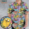 Adventure Time Characters Pattern Hawaiian Shirt, Fun and Stylish Hawaiian Shirts for Men