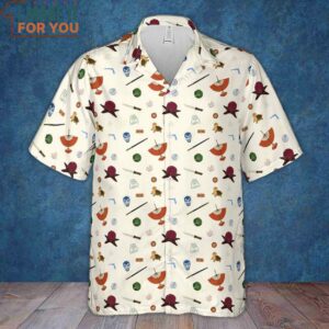 Avatar The Last Airbender Medley Pattern Hawaiian Shirt 2