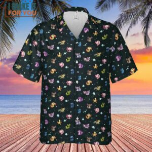 Axolotls Of The World Pattern Hawaiian Shirt 2
