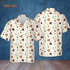 Avatar The Last Airbender Medley Pattern Hawaiian Shirt 4