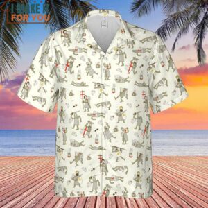 Bad Tempered Rodents Monty Python Hawaiian Shirt 2