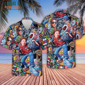 Back To The 80s Pop Culture 80s Movies Characters Hawaiian Shirt Unique and Eye Catching Hawaiian Shirts 4