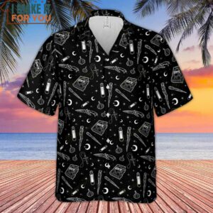 Buffy The Vampire Slayer Items Pattern Hawaiian Shirt 2