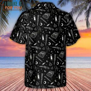 Buffy The Vampire Slayer Items Pattern Hawaiian Shirt 3