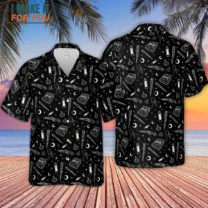 Buffy The Vampire Slayer Items Pattern Hawaiian Shirt 4