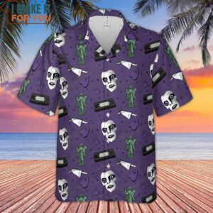 Captain Howdy The Exorcist Pattern Hawaiian Shirt 2