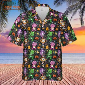 Care Bears and Cousins Halloween Hawaiian Shirt 2