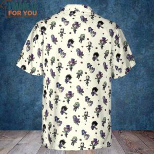 Buttons Characters Pattern Hawaiian Shirt 3