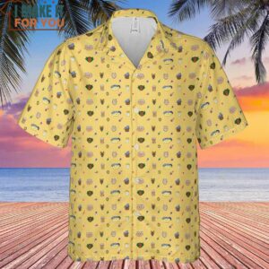 Cat DND Classes Pattern Hawaiian Shirt 2