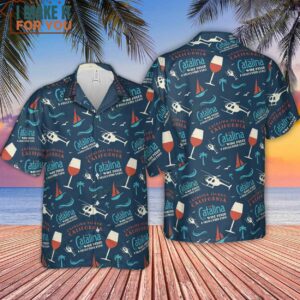Catalina Wine Mixer Pattern Hawaiian Shirt 4