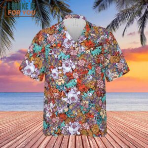 Chibi Dungeons and Dragons Monsters Hawaiian Shirt 3