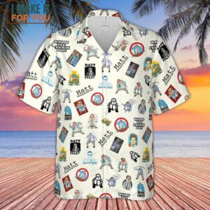 Chris Farley Matt Foley Motivational SNL Hawaiian Shirt 2