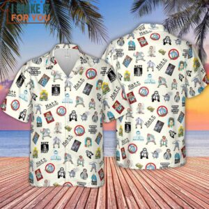 Chris Farley Matt Foley Motivational SNL Hawaiian Shirt 4
