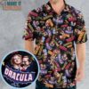 Classic Horror Films Hawaiian Shirt, Mens Tropical Shirt