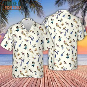 Class Of 3000 Characters Pattern Hawaiian Shirt 4