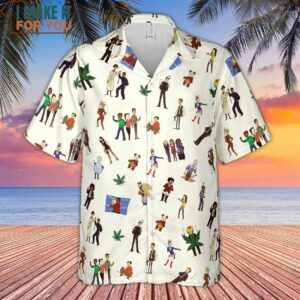 Community Characters Costumes Pattern Hawaiian Shirt 2