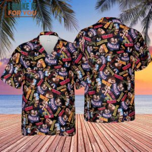 Classic Horror Films Hawaiian Shirt 4