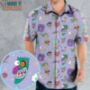 Courage the Cowardly Dog Characters Pattern Hawaiian Shirt, Mens Tropical Shirt