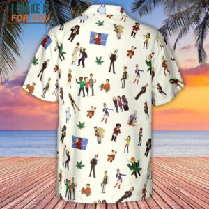 Community Characters Costumes Pattern Hawaiian Shirt 3