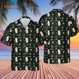 Cthulhu HP Lovecraft Miskatonic University Hawaiian Shirt 4