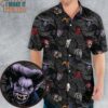 Cult Movie Characters Ghastly Grinner Nosferatu Hawaiian Shirt, Funny Aloha Shirts for Men