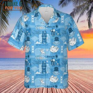 Dark Side Star Wars Tiki Shack Hawaiian Shirt 2