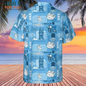 Dark Side Star Wars Tiki Shack Hawaiian Shirt 3