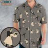Dirty Dancing Frankenstein and Bride of Frankenstein Hawaiian Shirt, Funny Aloha Shirts for Men