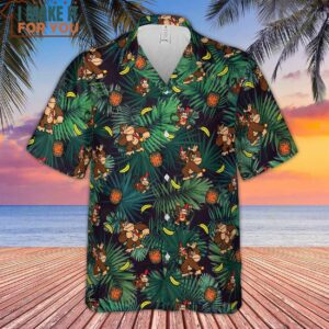 Donkey Kong Nintendo Video Games Hawaiian Shirt 2 1