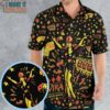 Elvira Mistress Of The Dark Pattern Hawaiian Shirt, Unique Hawaiian Shirts for Men