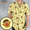 Ernie and Rubber Duckie The Muppets Hawaiian Shirt, Male Hawaiian Shirts for Sale
