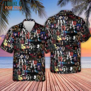Elvira Mistress of The Dark Collage Hawaiian Shirt 4